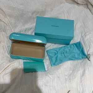 Tiffany & Co. Turquoise Box and Pouch Set